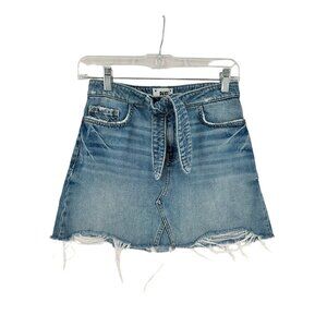 Paige Alethea Midrise Skirt Distressed Size 25 White Label Arissa Destructed‎